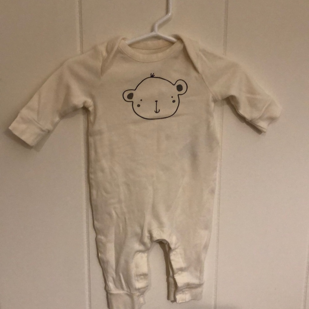 One piece pull on outfit